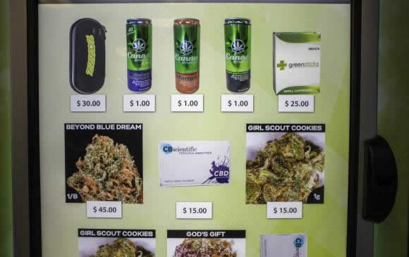 Maquina cannabis